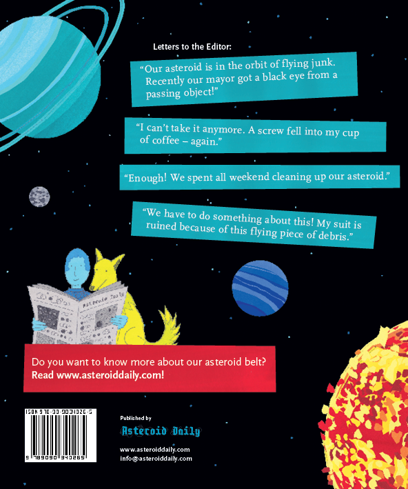 Beyond the Sky – graphic novel by Jan Ciecierski and Joachim Ciecierski – space junk – space debris – book spreads25